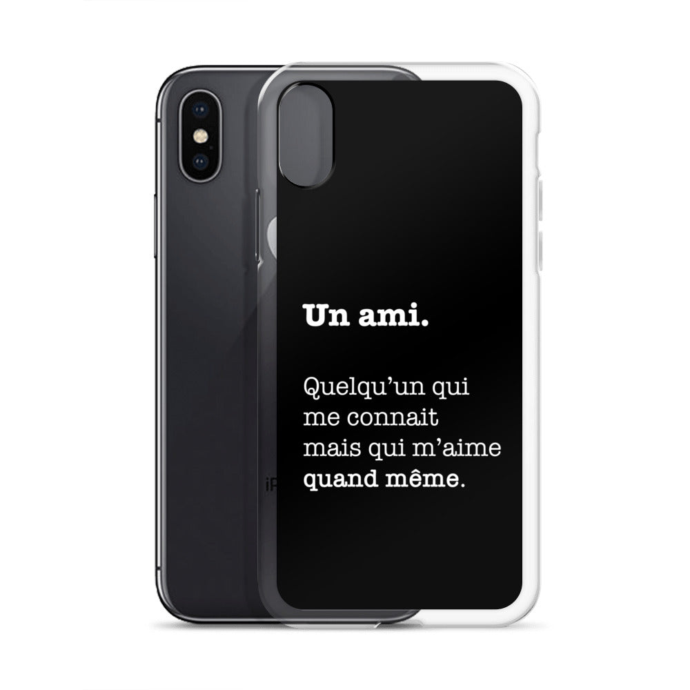 Un ami qui vous connais - Coque pour iPhone®