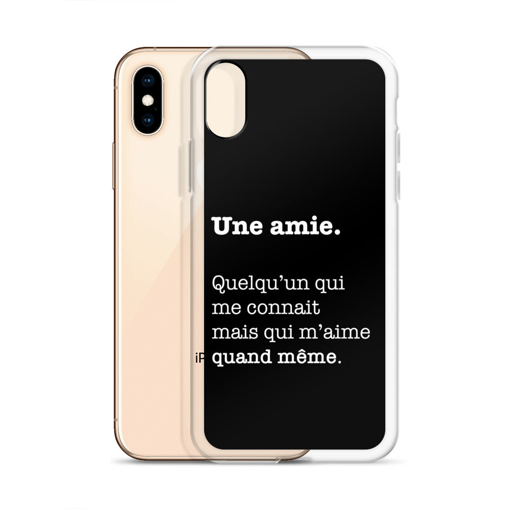 Amie - Définition - Coque pour iPhone®