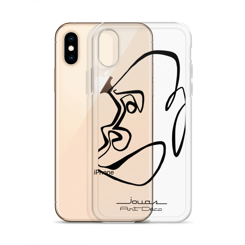 Gorille Nicolas Jouas - Coque pour iPhone®