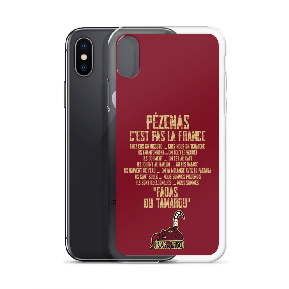 Fadas du Tamarou - Coque pour iPhone® rouge