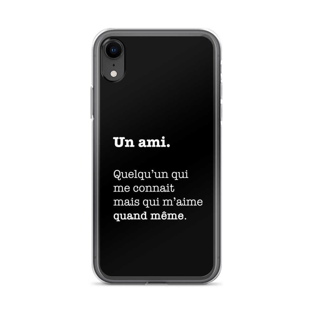 Un ami qui vous connais - Coque pour iPhone®