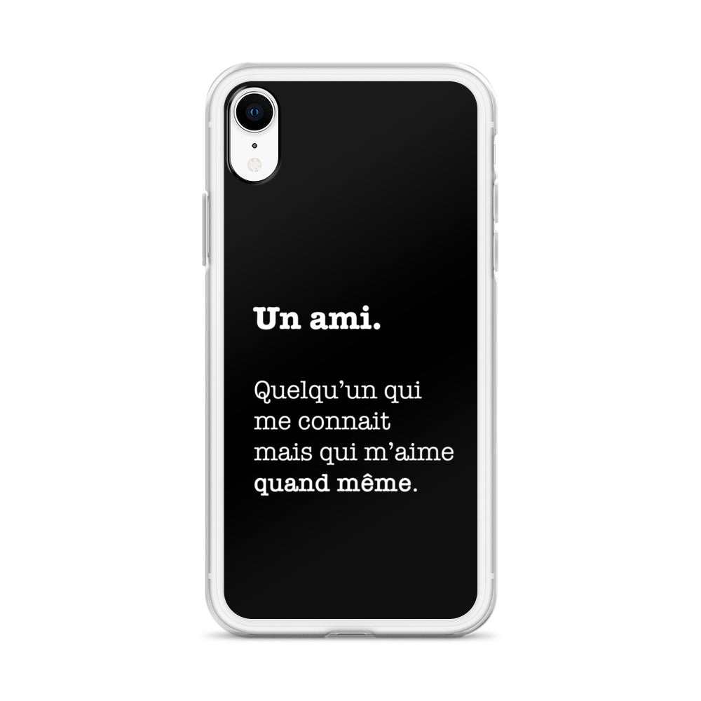 Un ami qui vous connais - Coque pour iPhone®