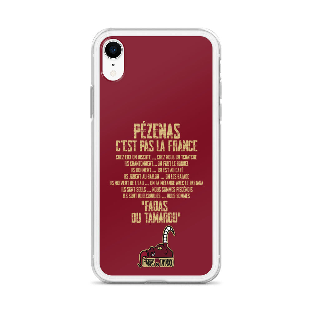 Fadas du Tamarou - Coque pour iPhone® rouge
