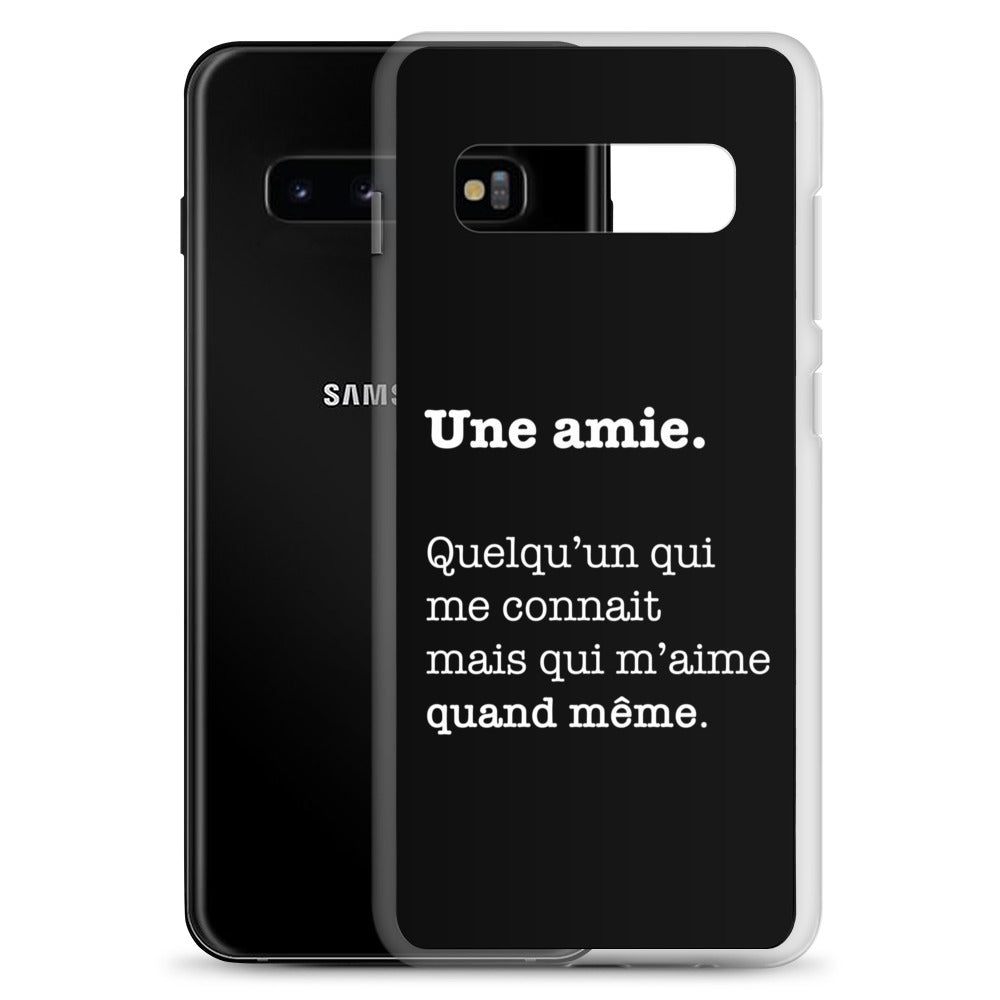 Amie - Définition  - Coque Samsung®