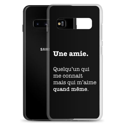 Amie - Définition  - Coque Samsung®