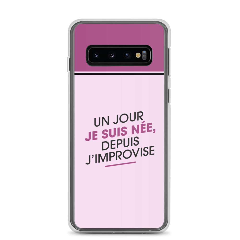 Un jour je suis née - Coque Samsung®