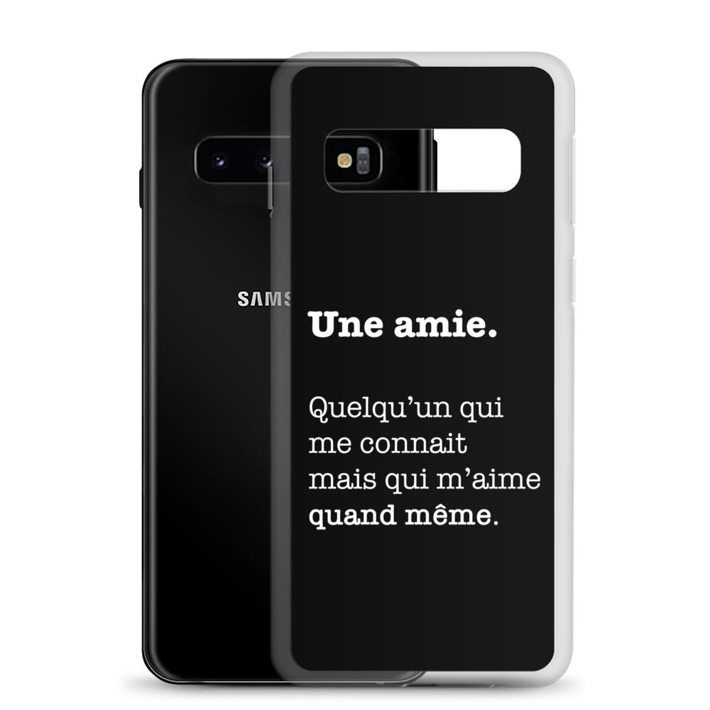 Amie - Définition  - Coque Samsung®