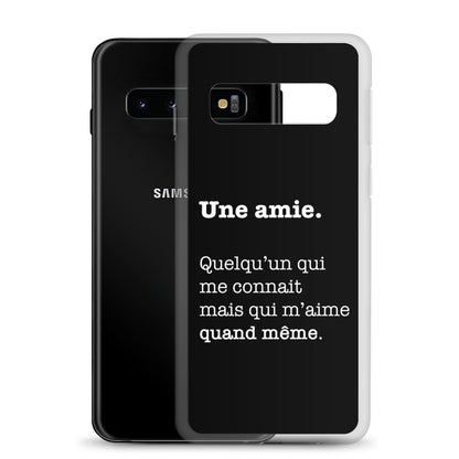 Amie - Définition  - Coque Samsung®