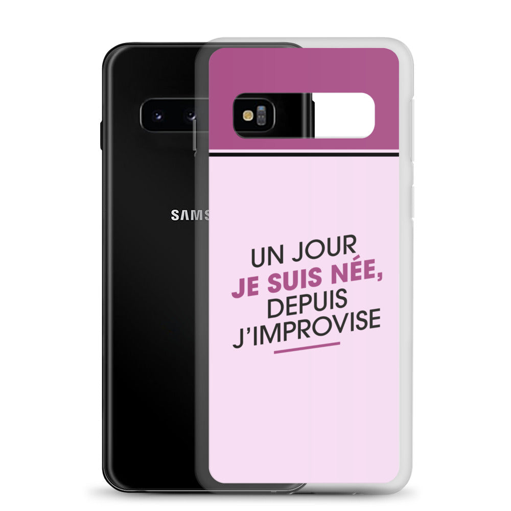 Un jour je suis née - Coque Samsung®