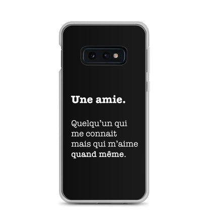 Amie - Définition  - Coque Samsung®