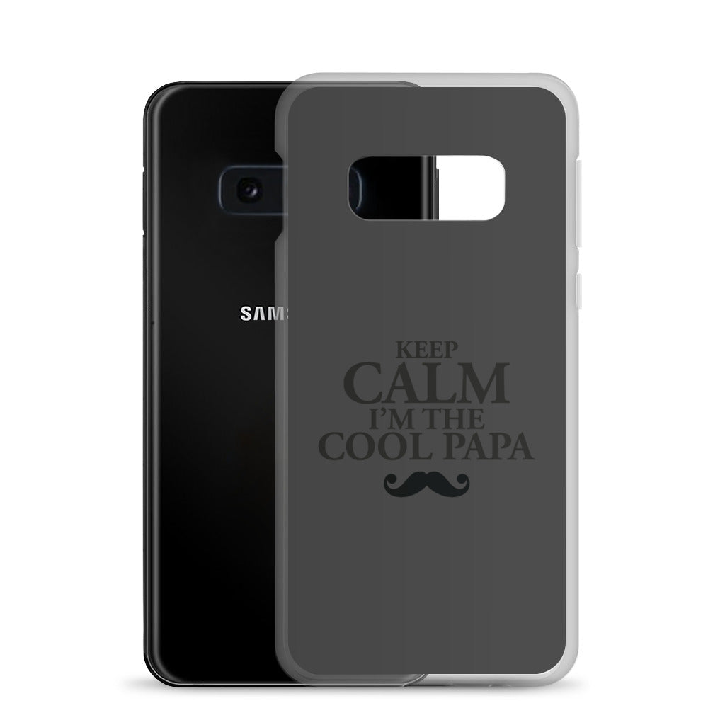Keep calm papa - Coque Samsung®