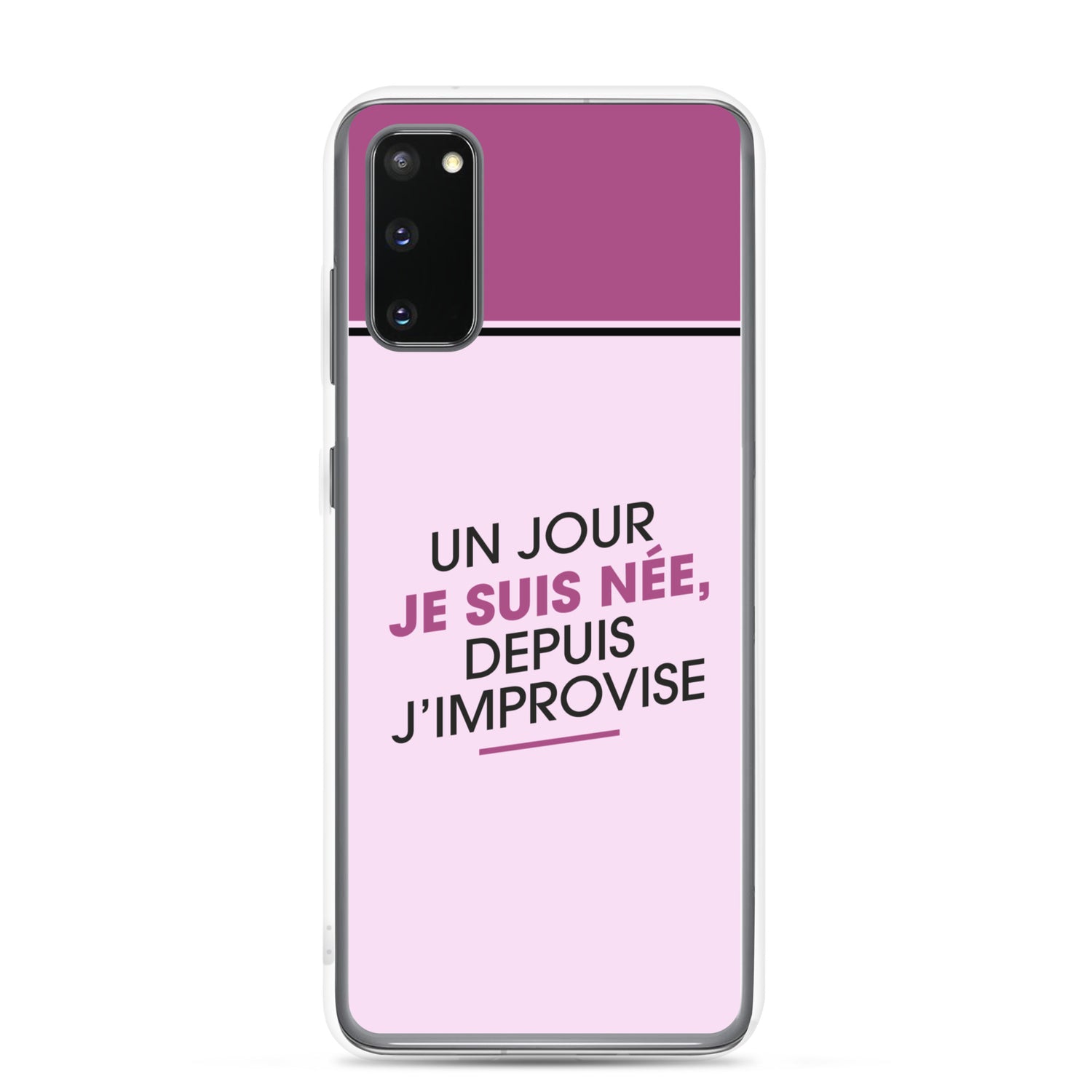 Un jour je suis née - Coque Samsung®