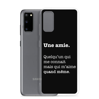 Amie - Définition  - Coque Samsung®