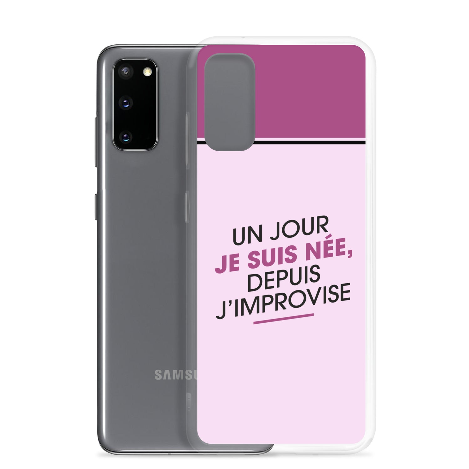 Un jour je suis née - Coque Samsung®
