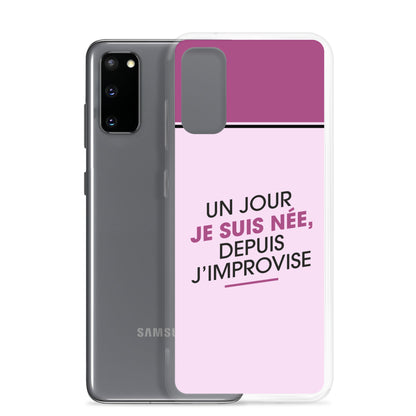 Un jour je suis née - Coque Samsung®