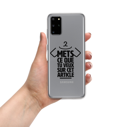 Coque de téléphone Samsung personnalisable