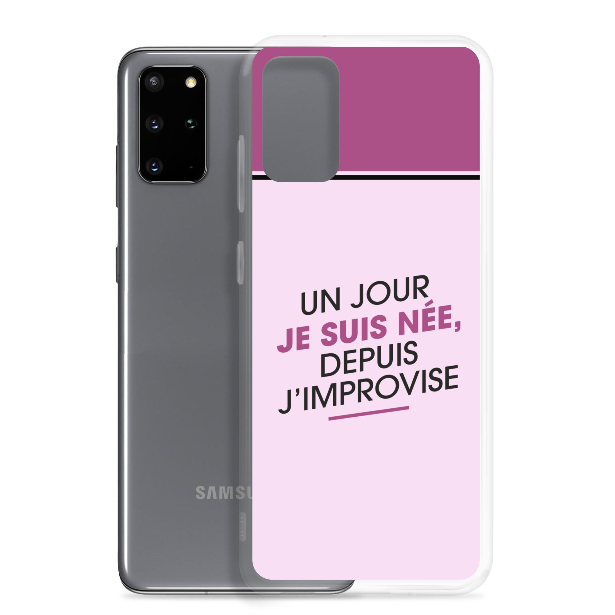 Un jour je suis née - Coque Samsung®