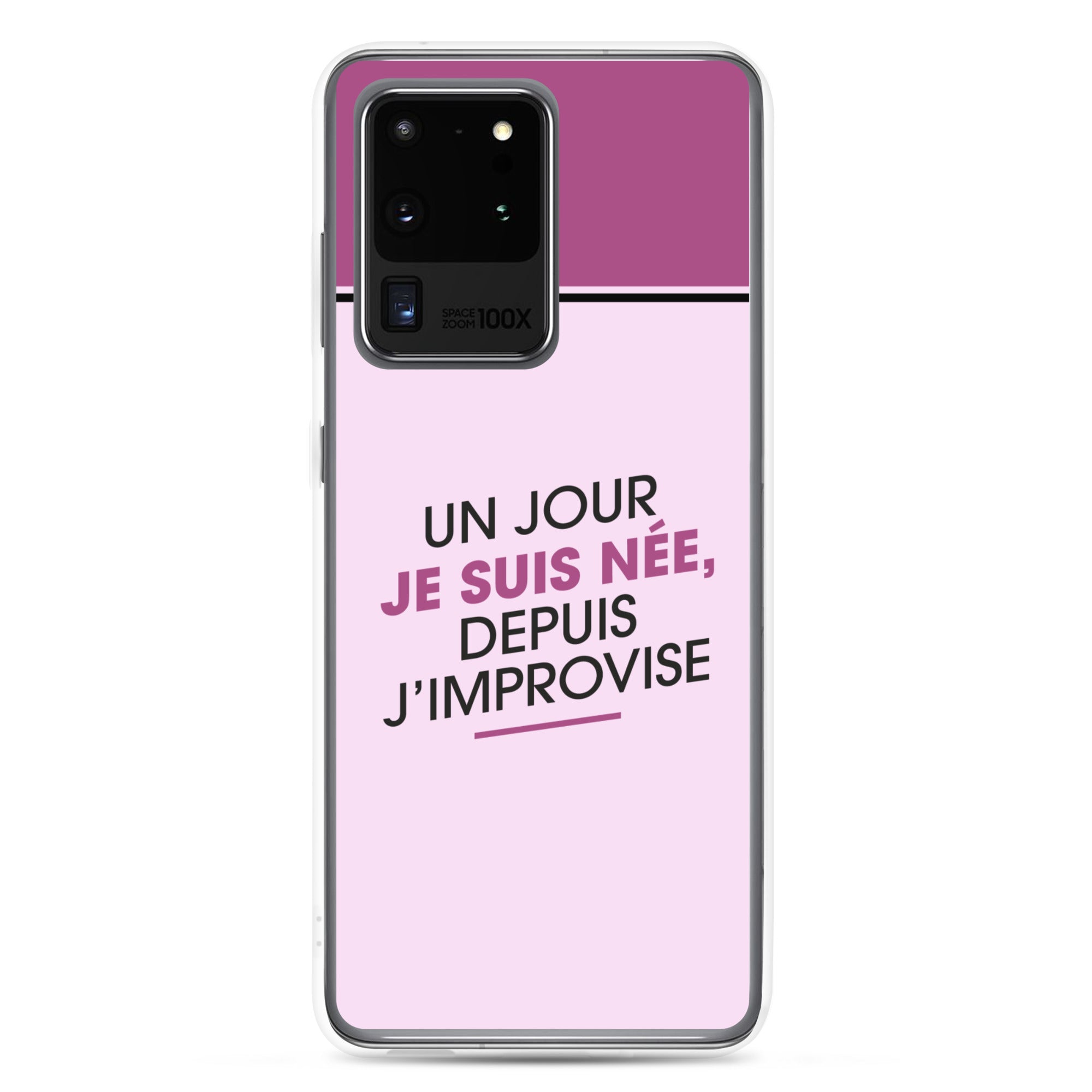 Un jour je suis née - Coque Samsung®