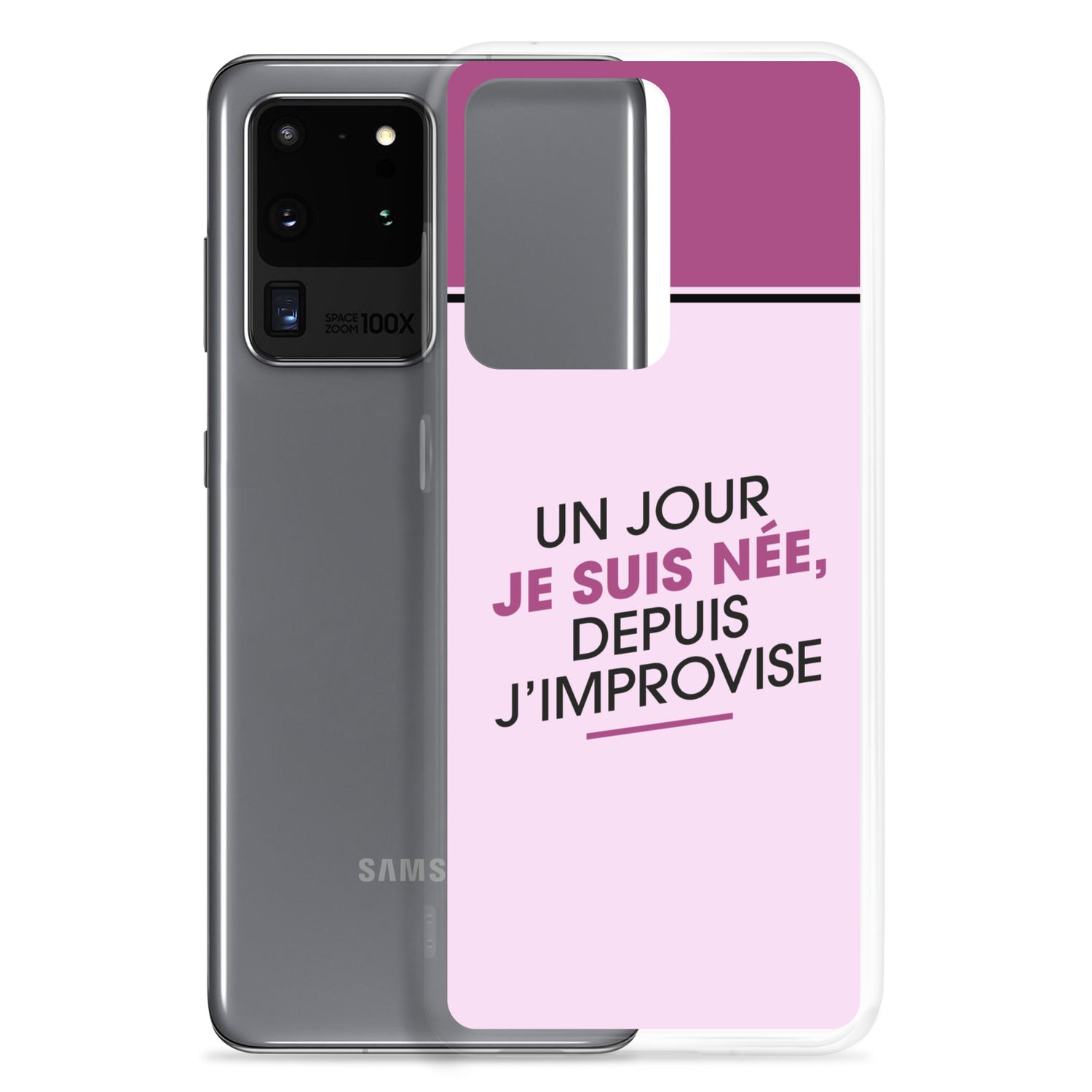 Un jour je suis née - Coque Samsung®