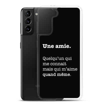 Amie - Définition  - Coque Samsung®