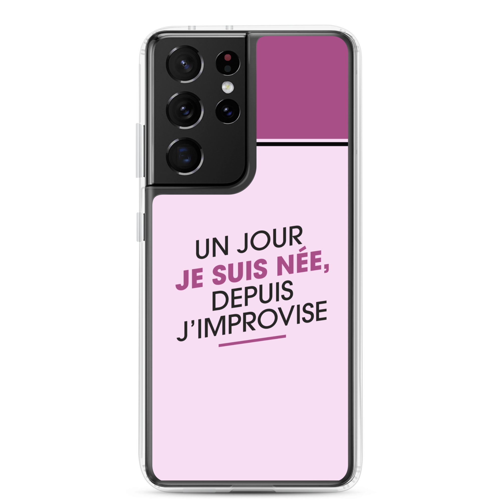 Un jour je suis née - Coque Samsung®