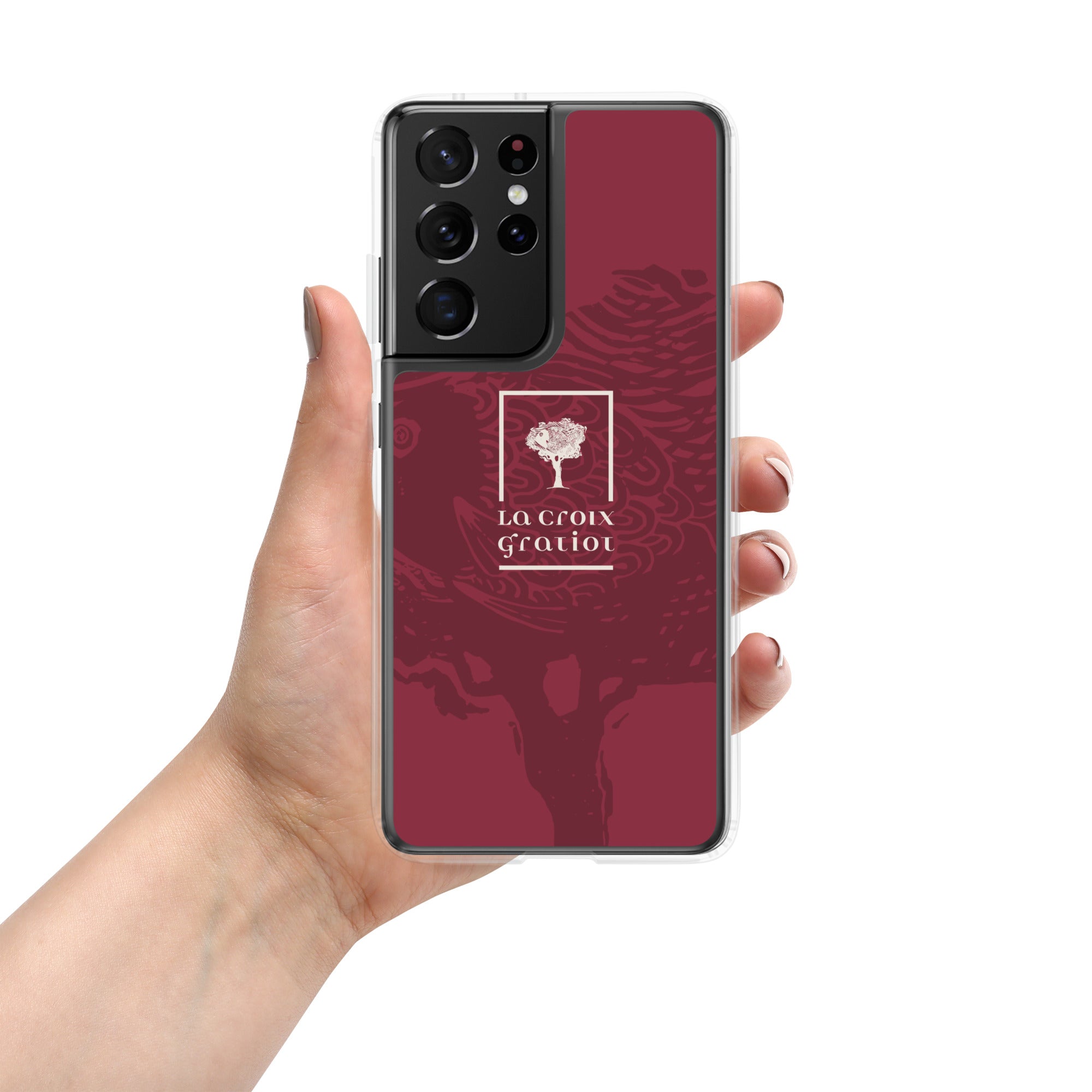 La Croix Gratiot - Coque Samsung® - Bordeaux