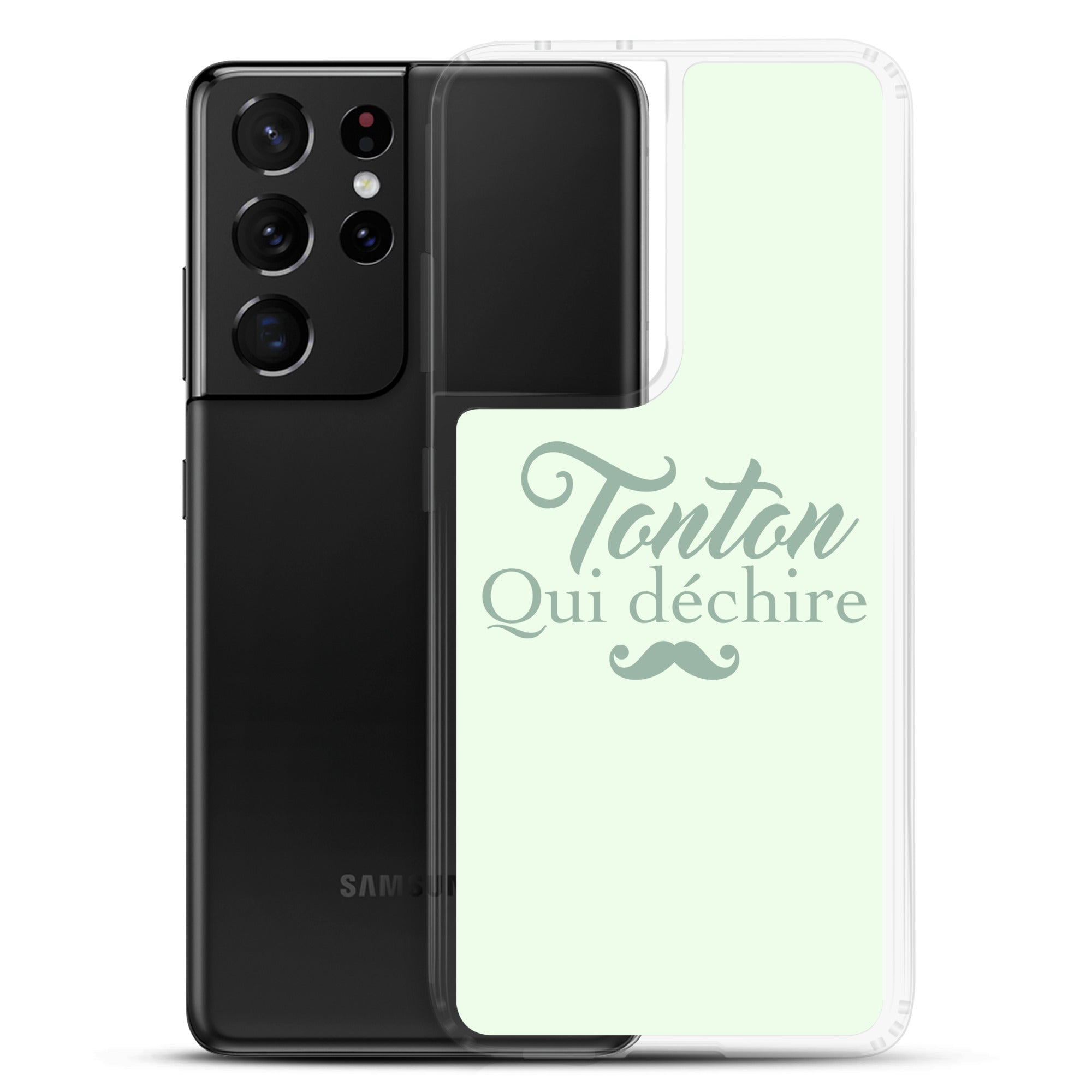 Tonton qui déchire - Clear Case for Samsung®