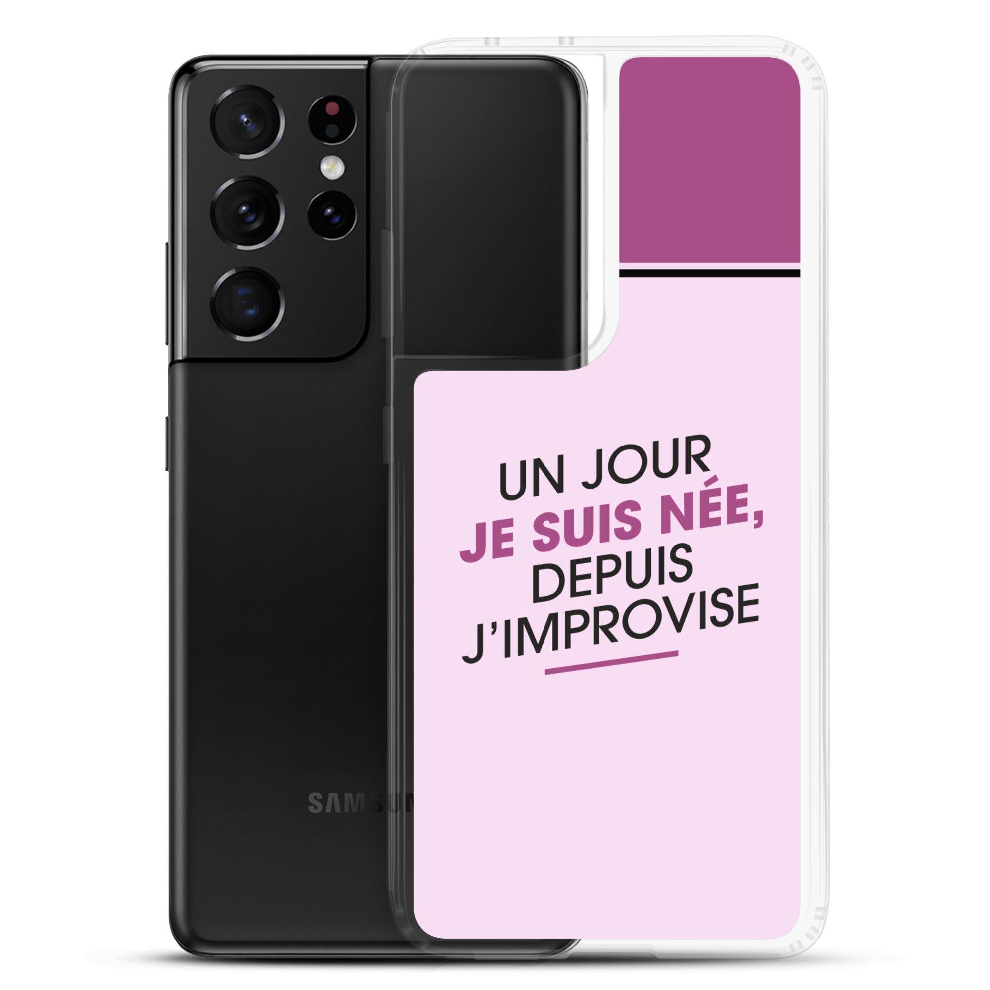 Un jour je suis née - Coque Samsung®
