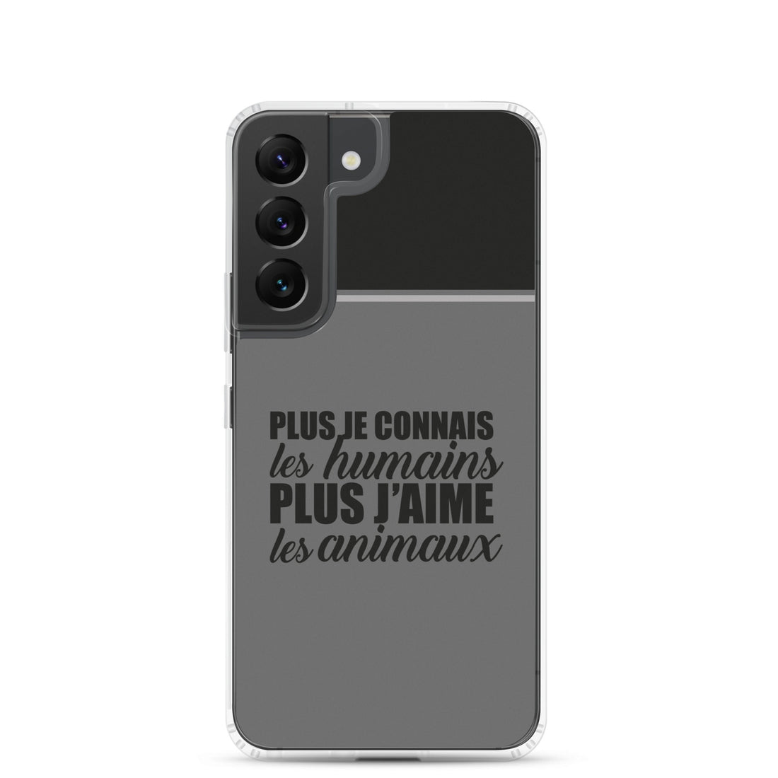 Plus je connais les humains - Coque Samsung®