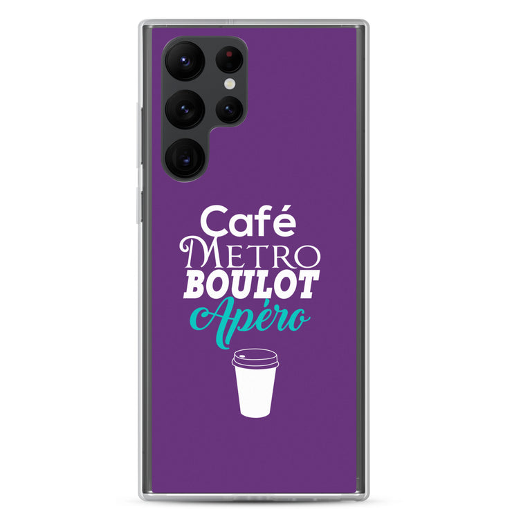 Café Métro Boulot Apéro - Coque Samsung®