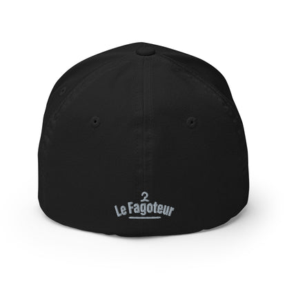 Le Fagoteur - Casquette Structurée en Sergé - Brodée - 2 marquages