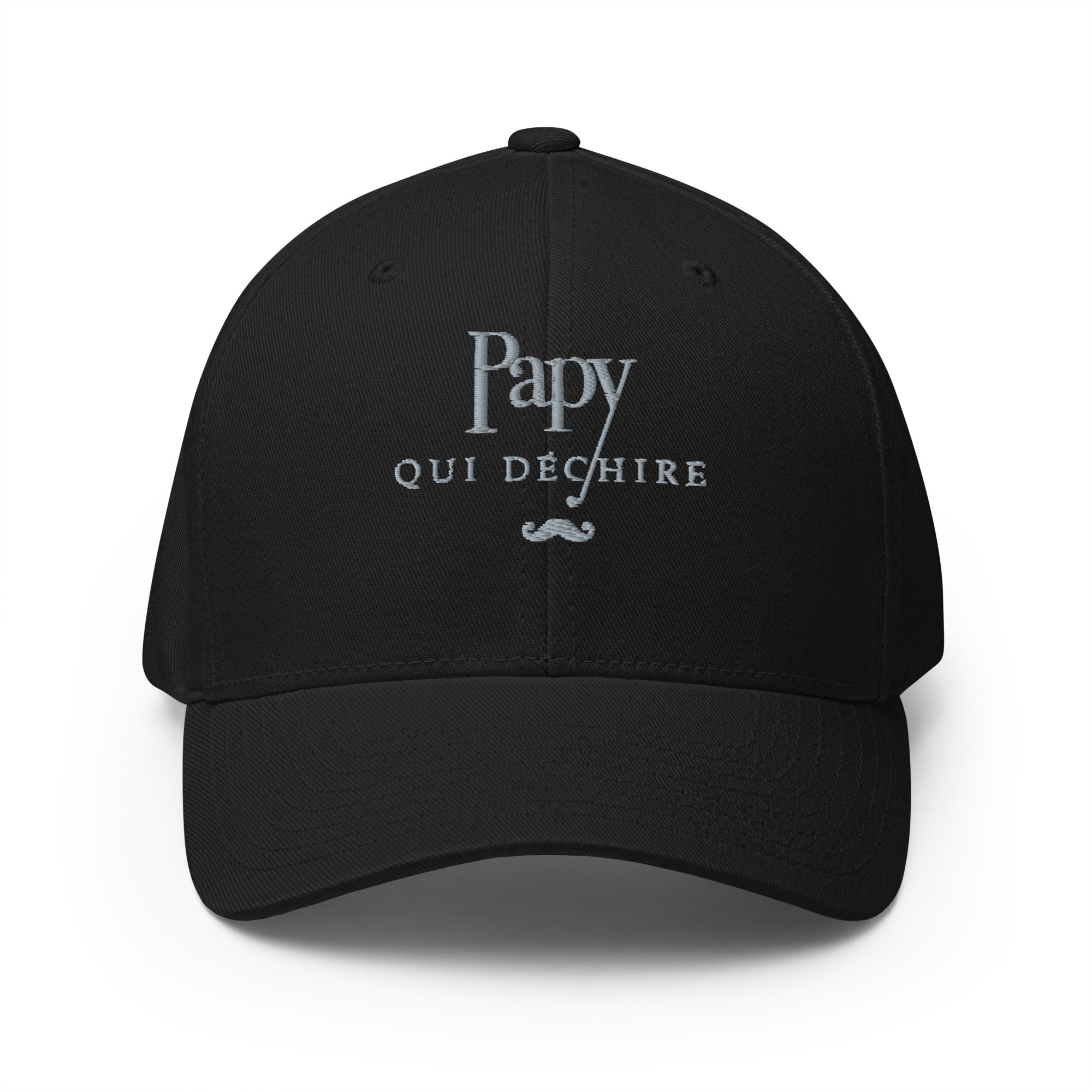 Papy qui déchire - Casquette Structurée en Sergé