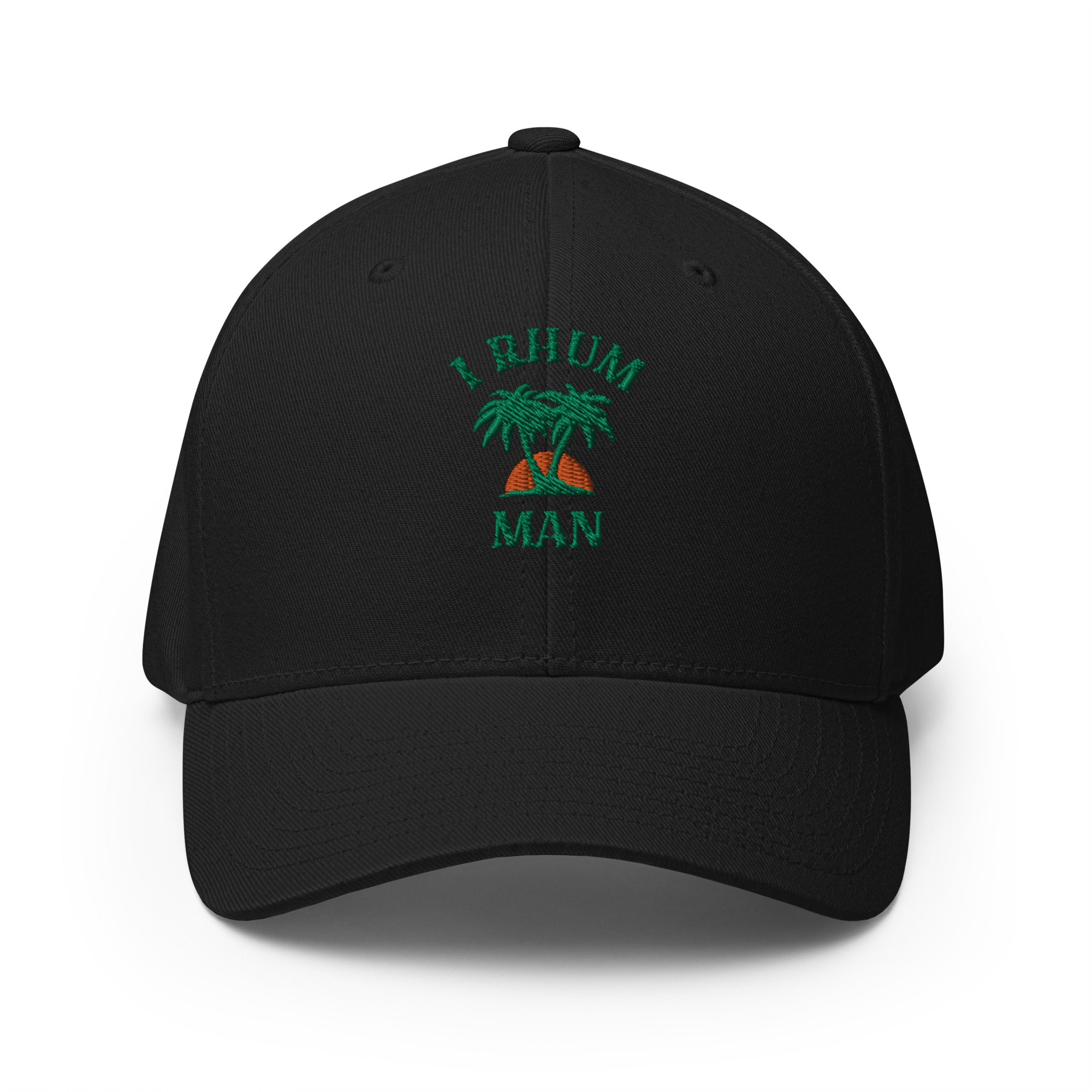 I Rhum Man  - Casquette Structurée en Sergé - Brodée