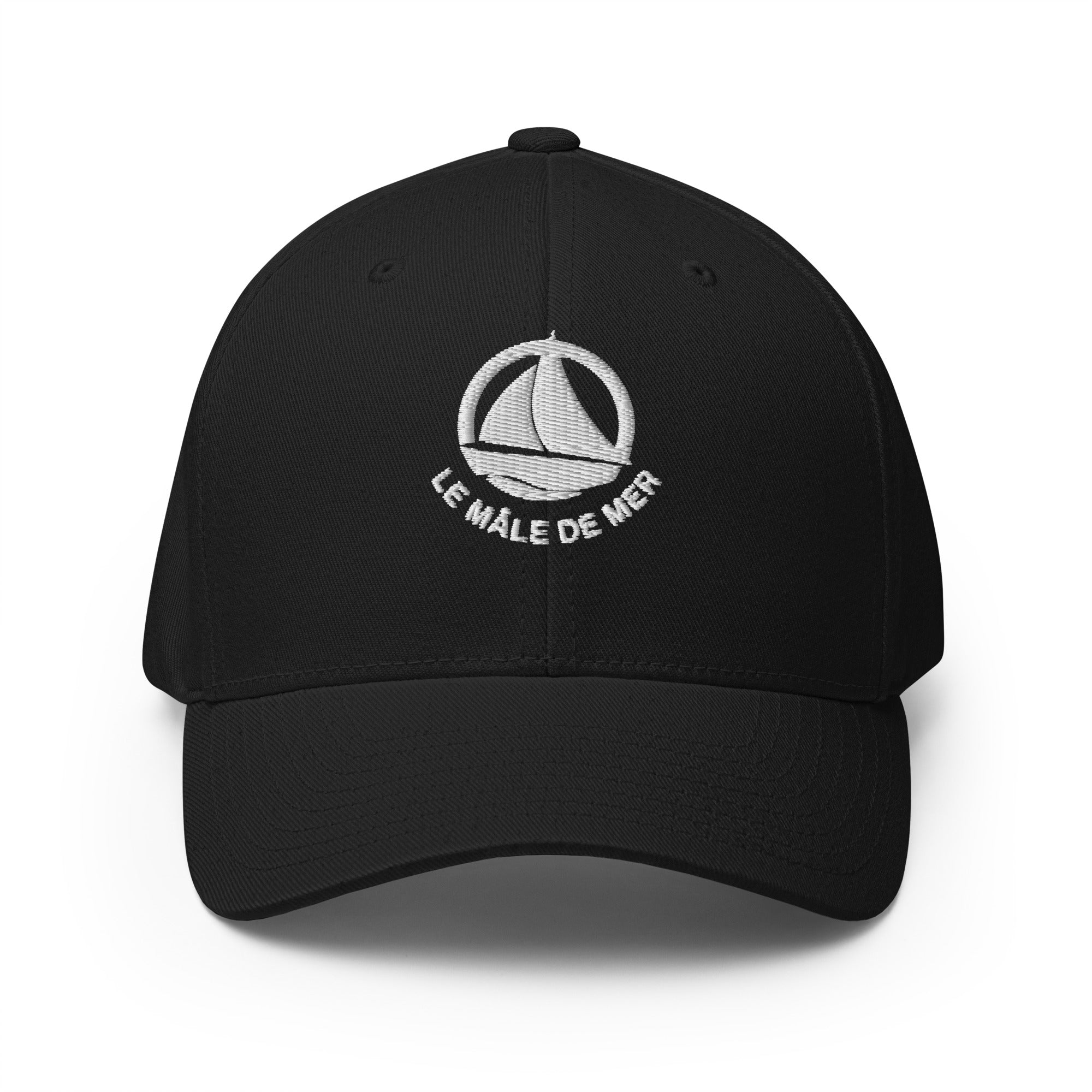 Mâle de mer - Casquette Structurée en Sergé - Brodée