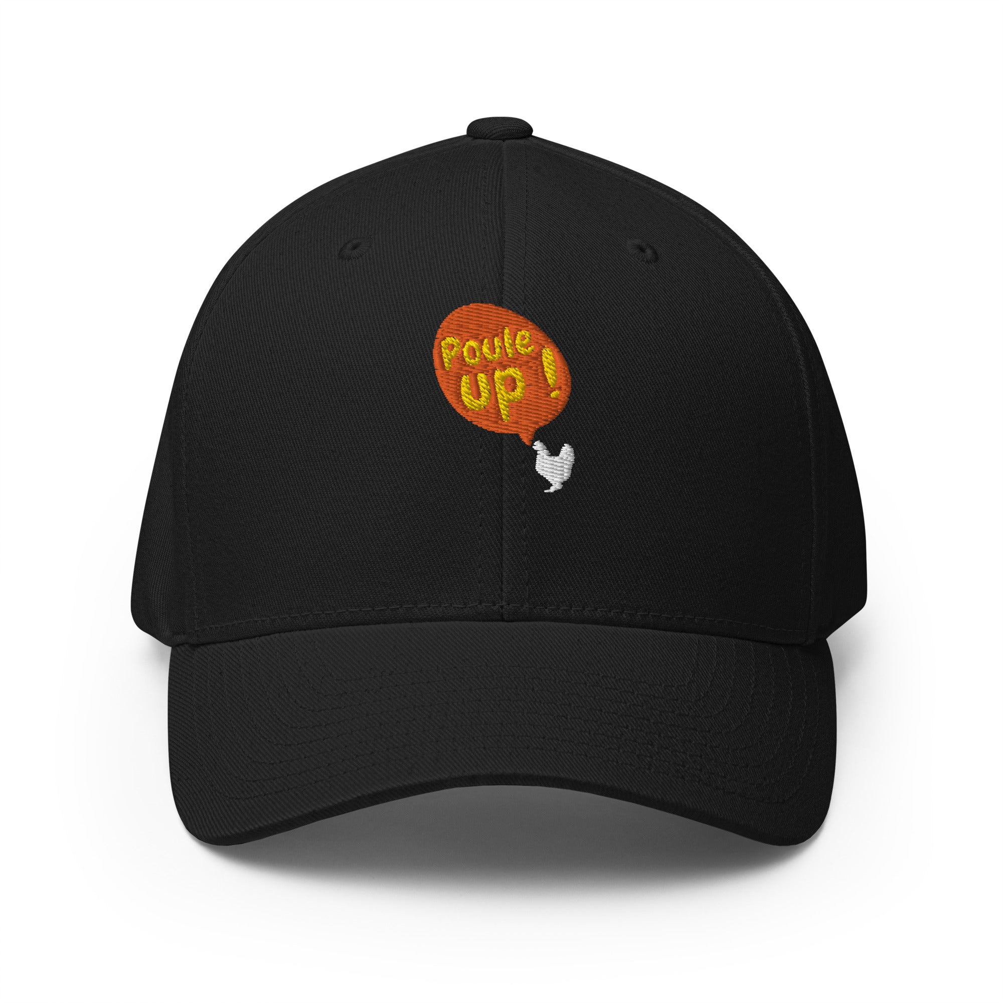 Poule up - Casquette Structurée en Sergé - Brodée