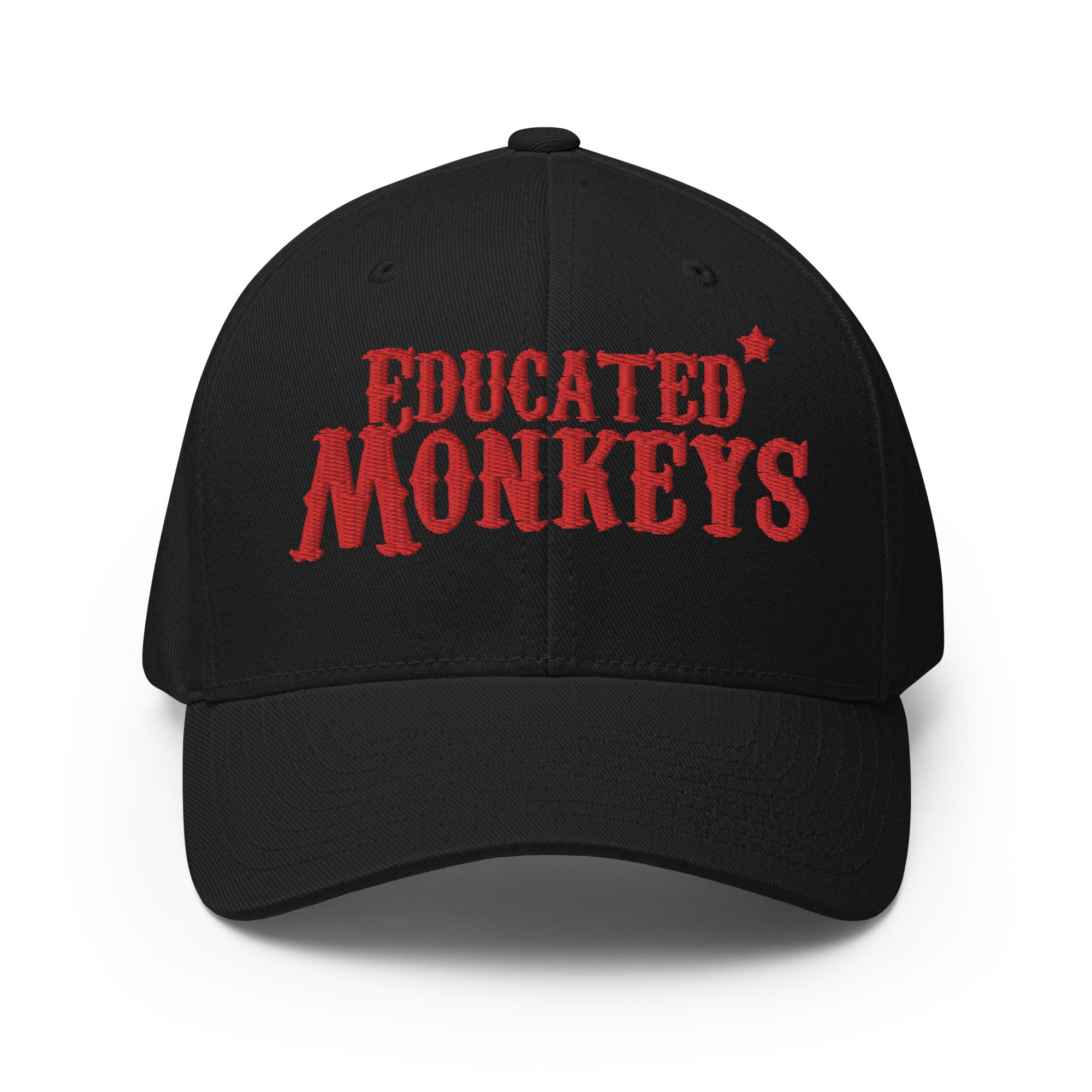 Educated Monkeys - Casquette Structurée en Sergé - Brodé
