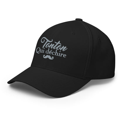 Tonton qui déchire - Casquette Structurée en Sergé - Brodée