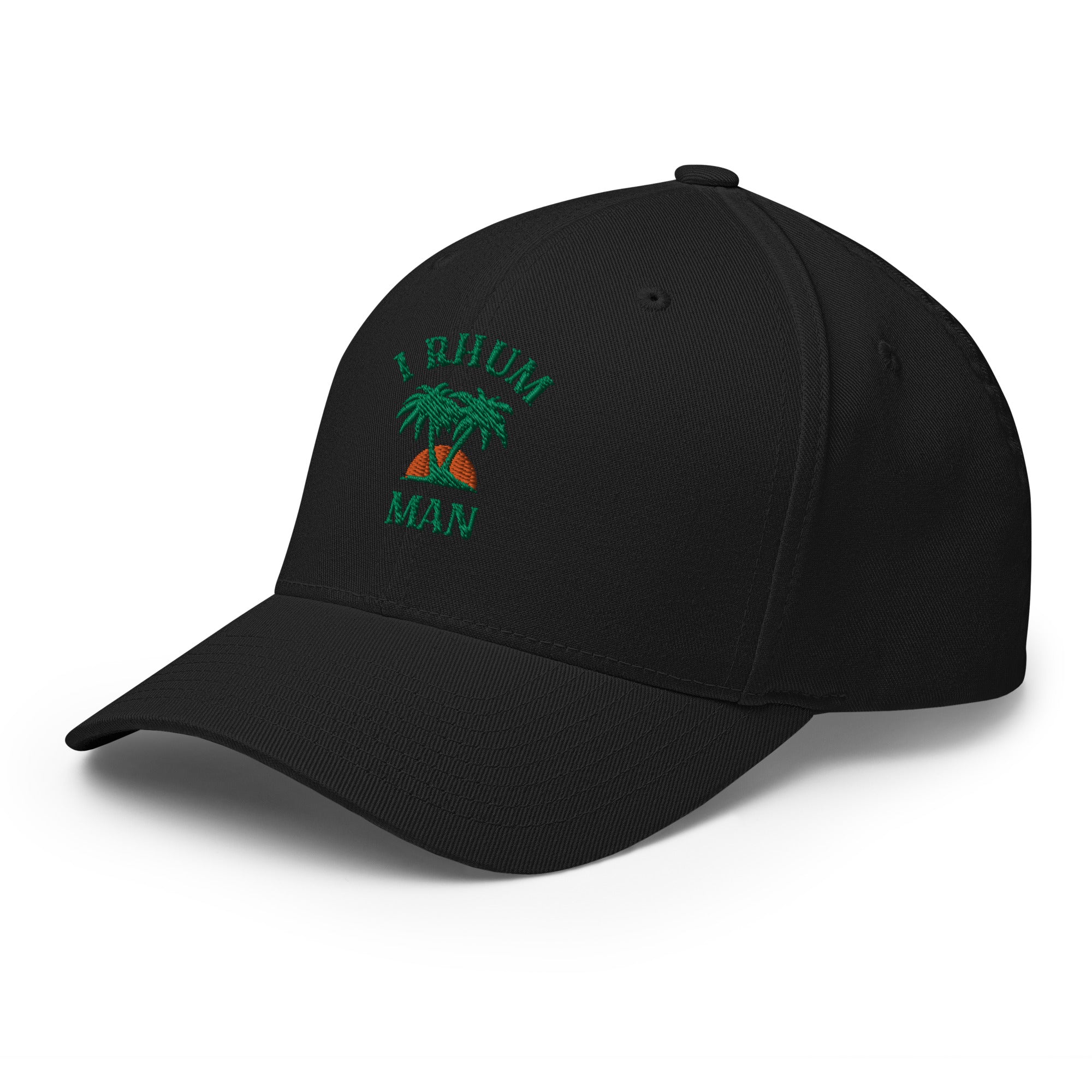I Rhum Man  - Casquette Structurée en Sergé - Brodée