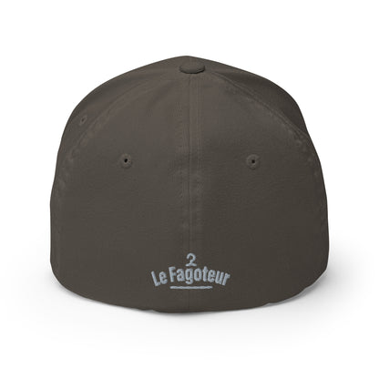 Le Fagoteur - Casquette Structurée en Sergé - Brodée - 2 marquages