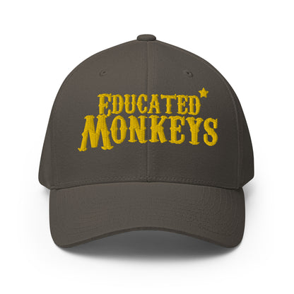 Educated Monkeys - Casquette Structurée en Sergé - Brodé