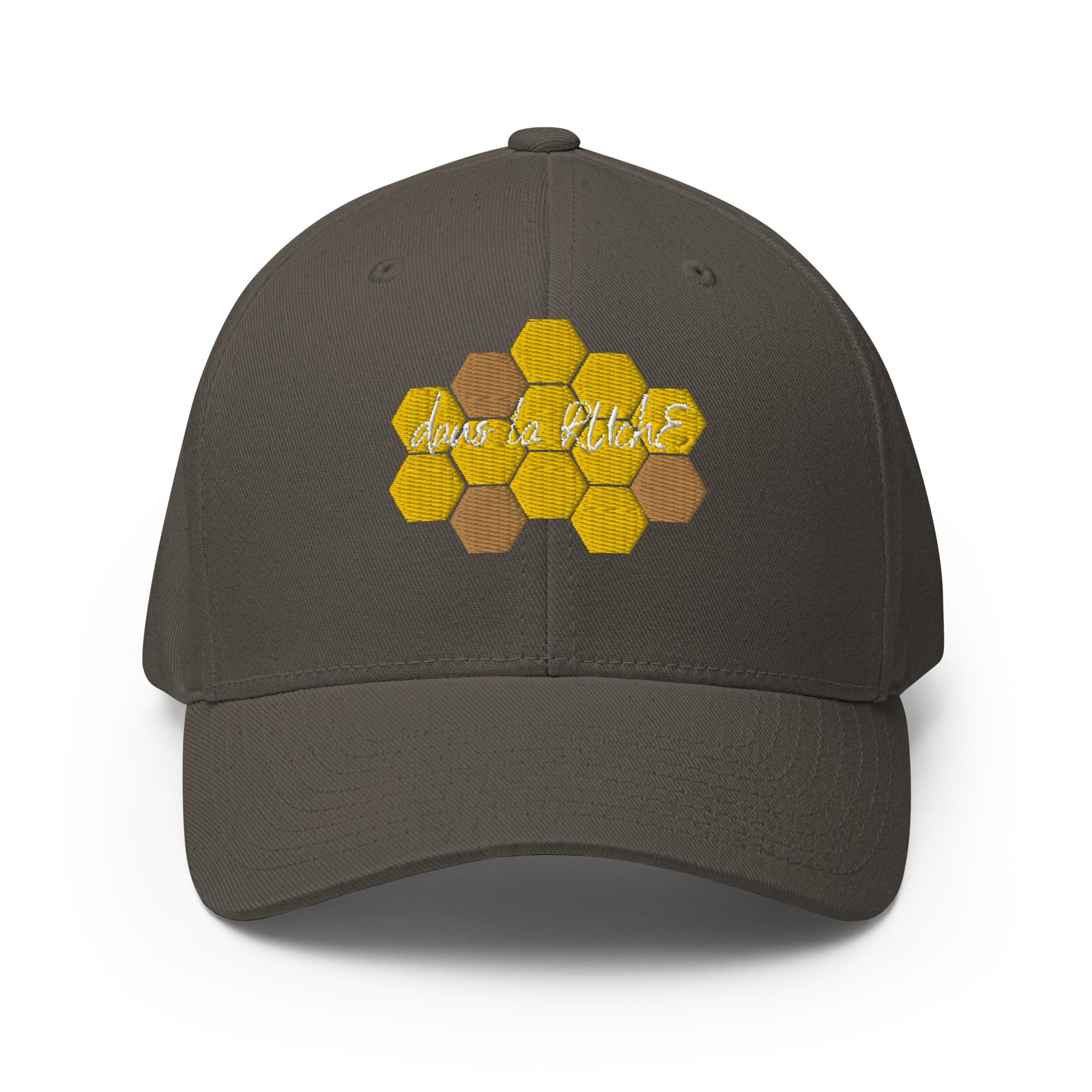 Dans la ruche - Casquette Structurée en Sergé- Brodée