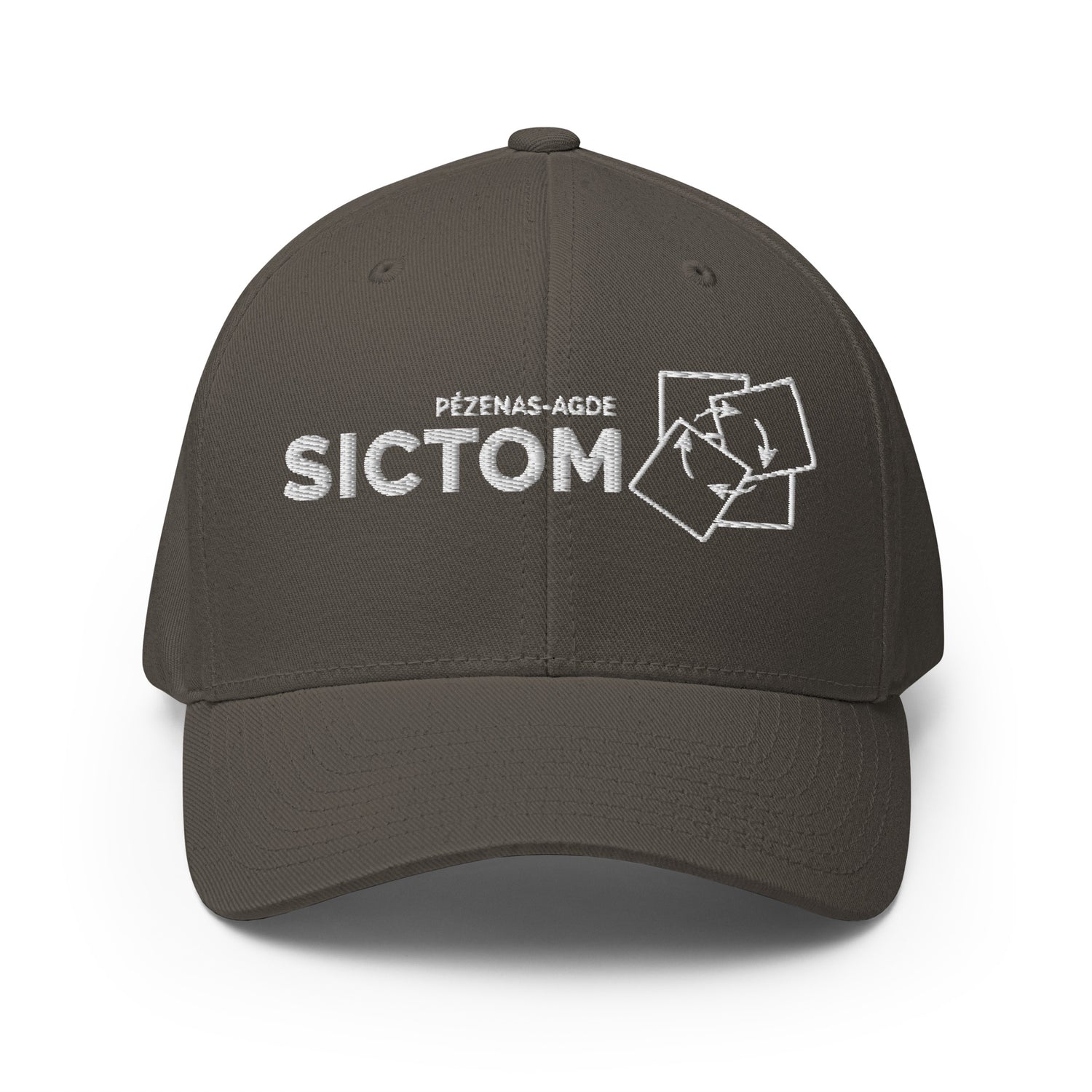 Sictom - Casquette Structurée en Sergé - Brodée