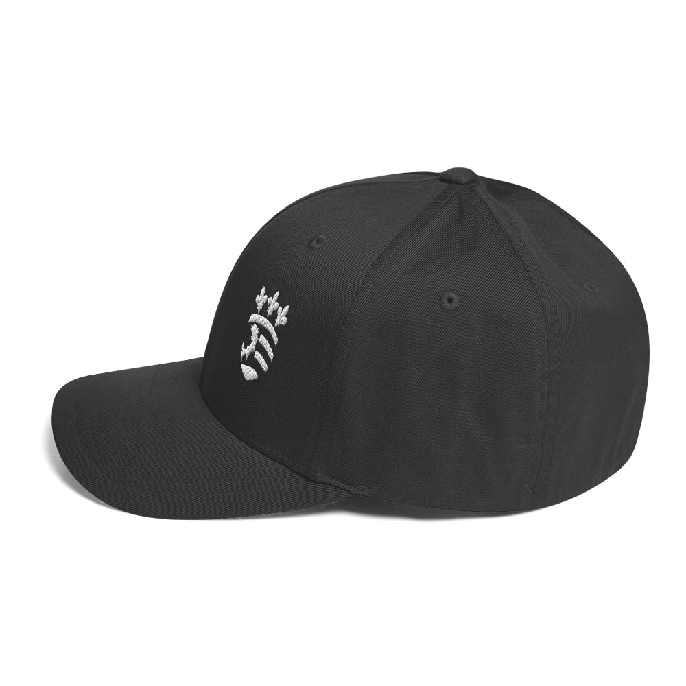 Blason Pézenas - Casquette Structurée en Sergé brodée