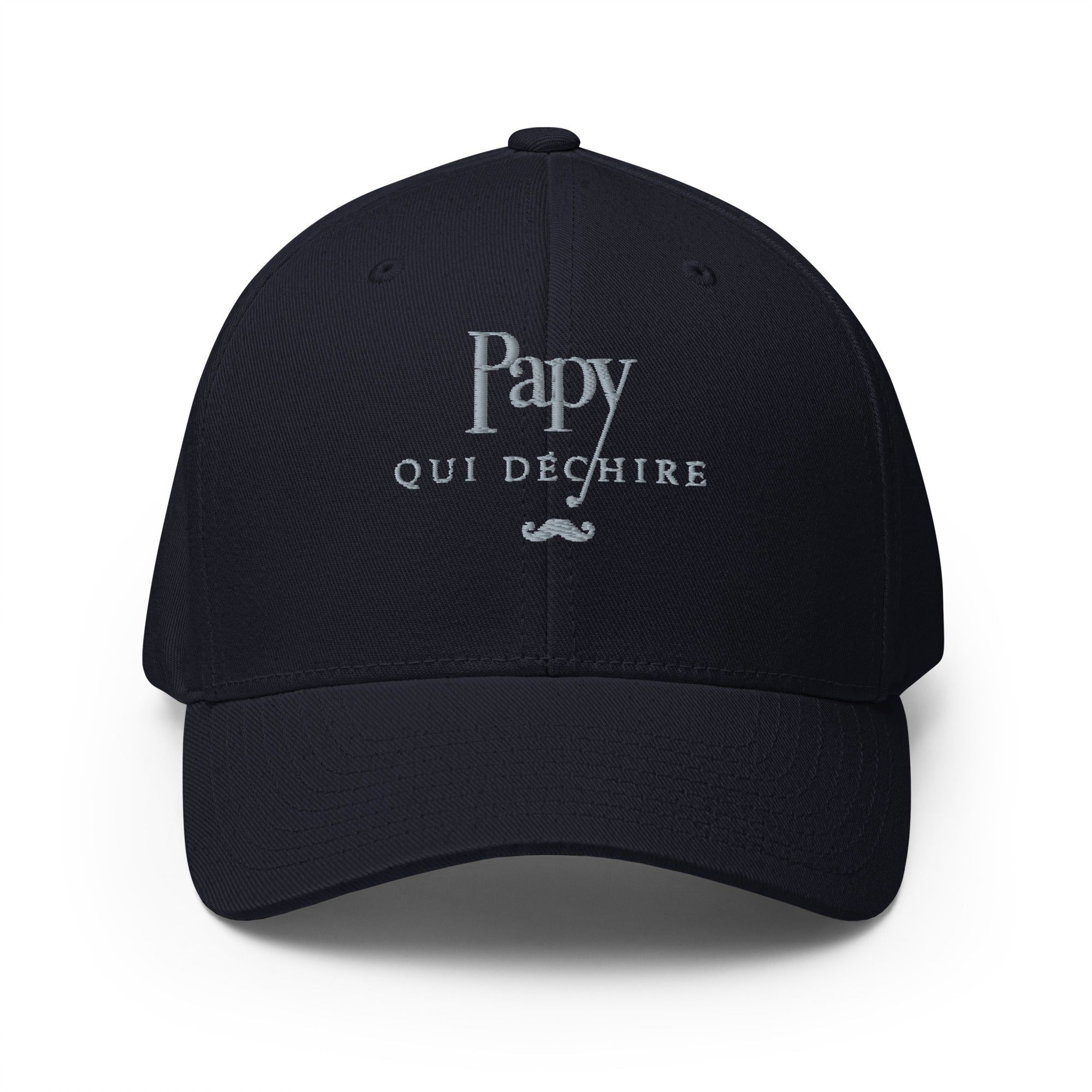 Papy qui déchire - Casquette Structurée en Sergé