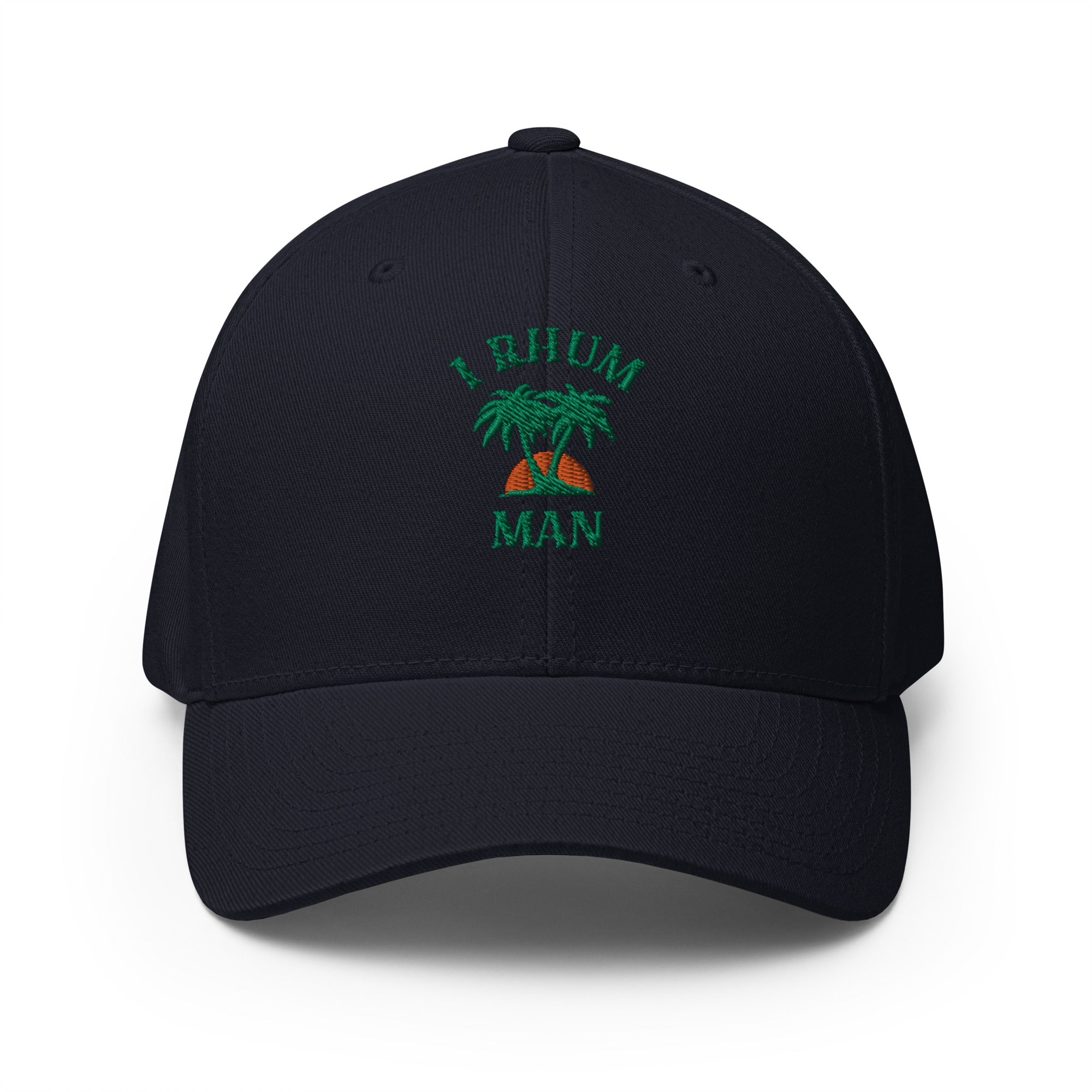 I Rhum Man  - Casquette Structurée en Sergé - Brodée