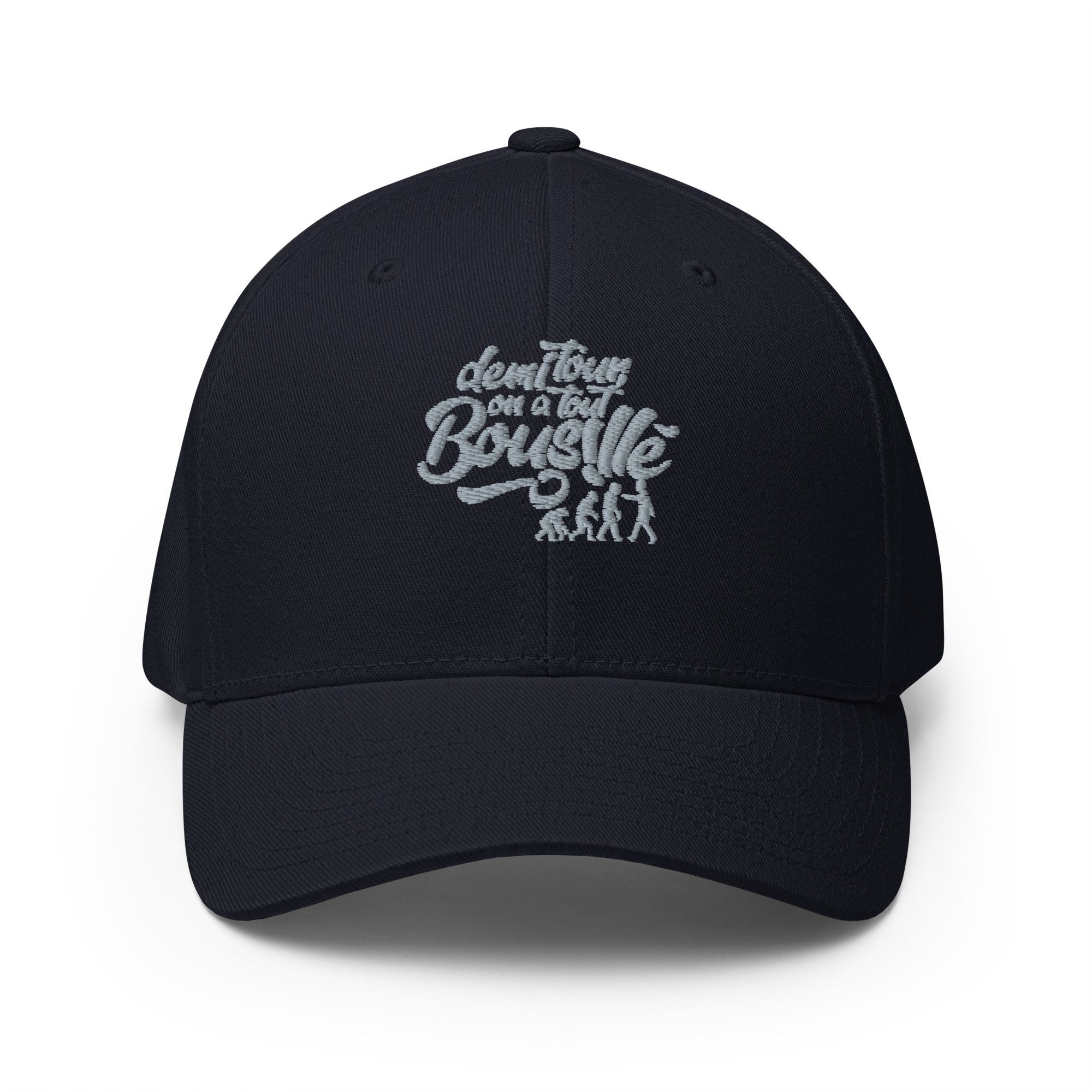 Demi tour - Casquette Structurée en Sergé - Brodée