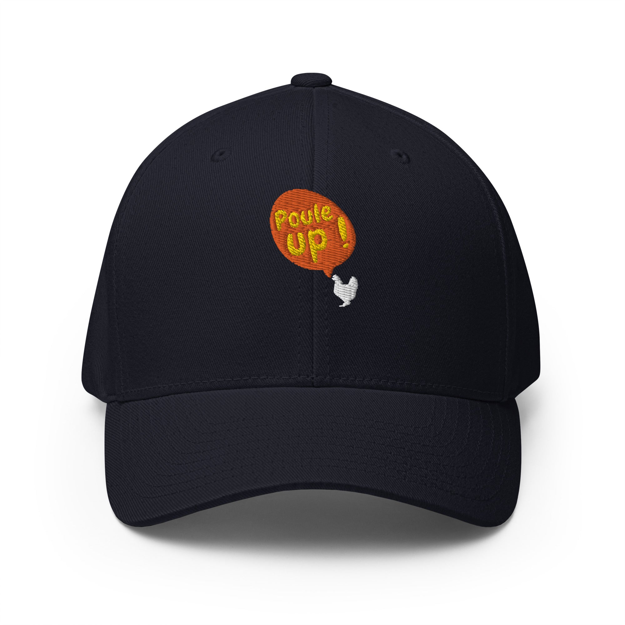 Poule up - Casquette Structurée en Sergé - Brodée