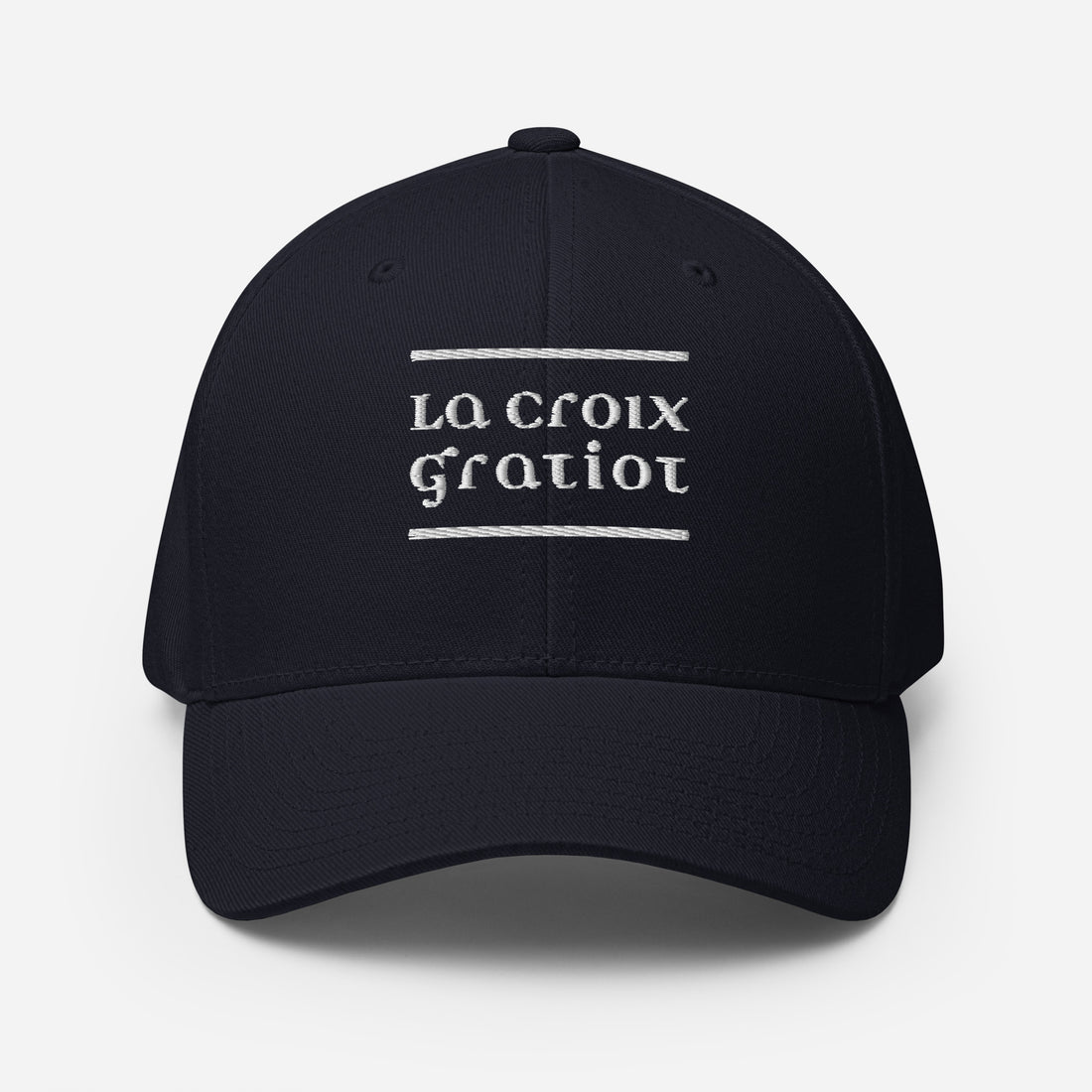 La Croix Gratiot - Casquette Structurée en Sergé - Brodée