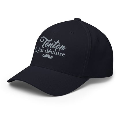 Tonton qui déchire - Casquette Structurée en Sergé - Brodée