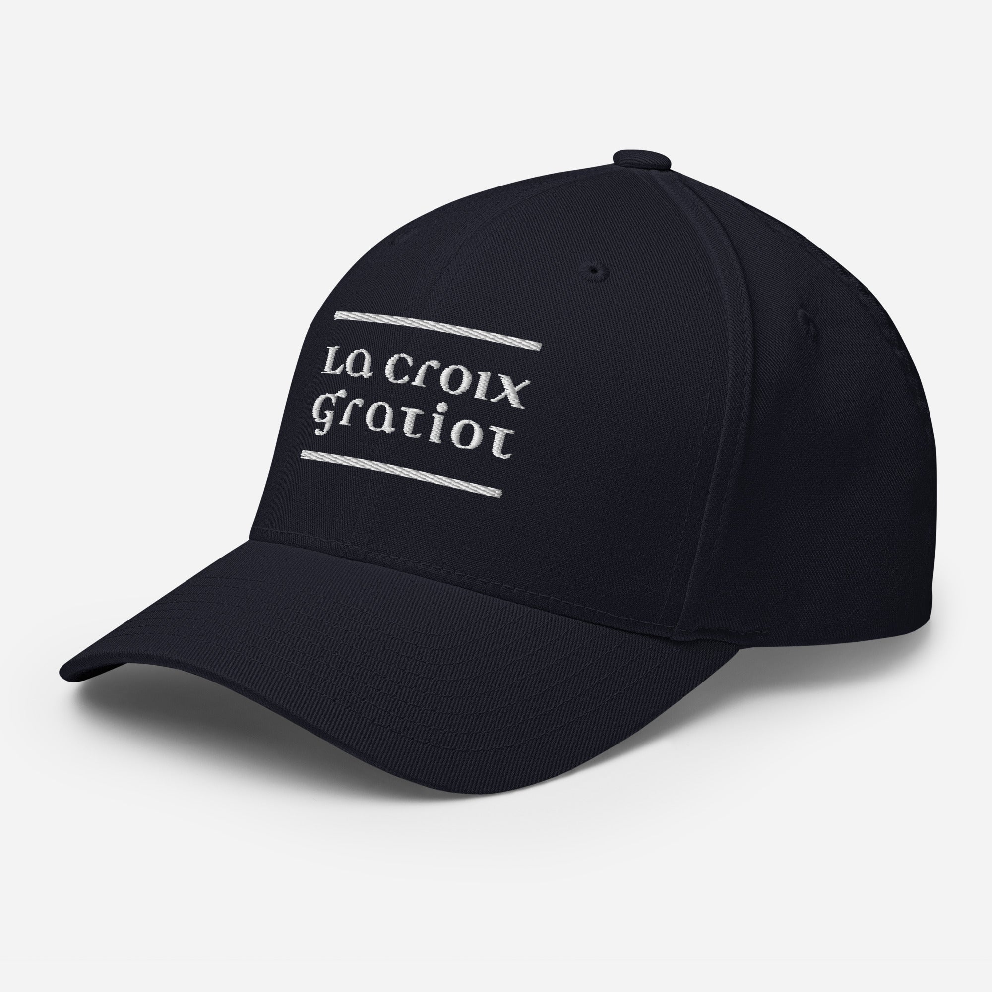 La Croix Gratiot - Casquette Structurée en Sergé - Brodée